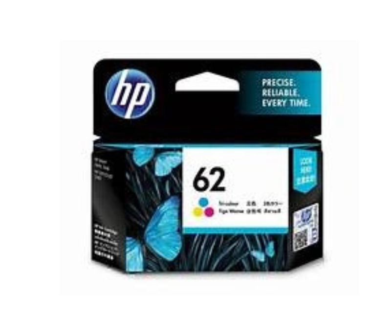 HP INK CARTRIDGE 62 COLOUR