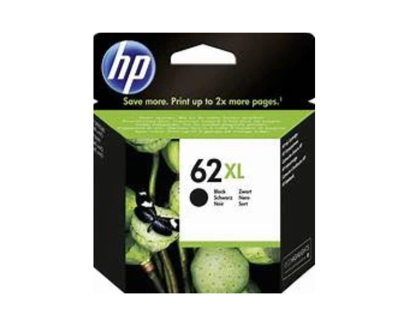 HP INK CARTRIDGE 62 XL BLACK